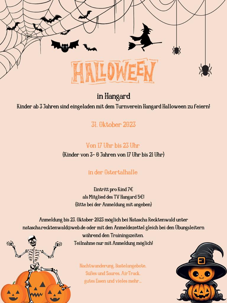 Halloween in Hangard