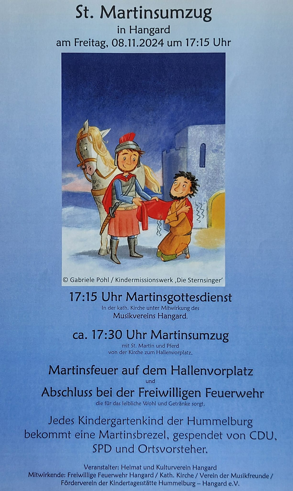 465121097_1993153291180611_6943805924324590645_n-1 Sankt Martins- Umzug am 8. November in Hangard