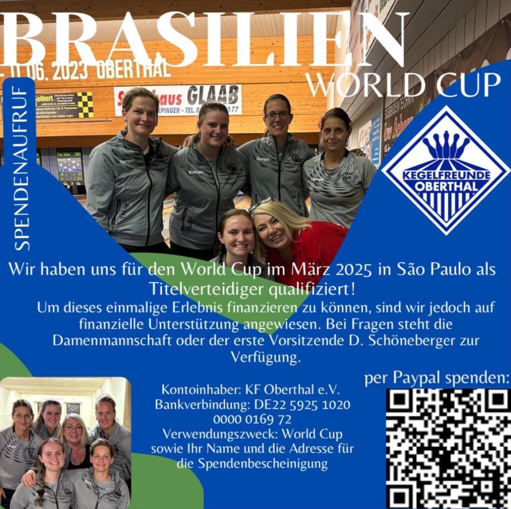 Keglerin vertritt Hangard auf der Weltbühne