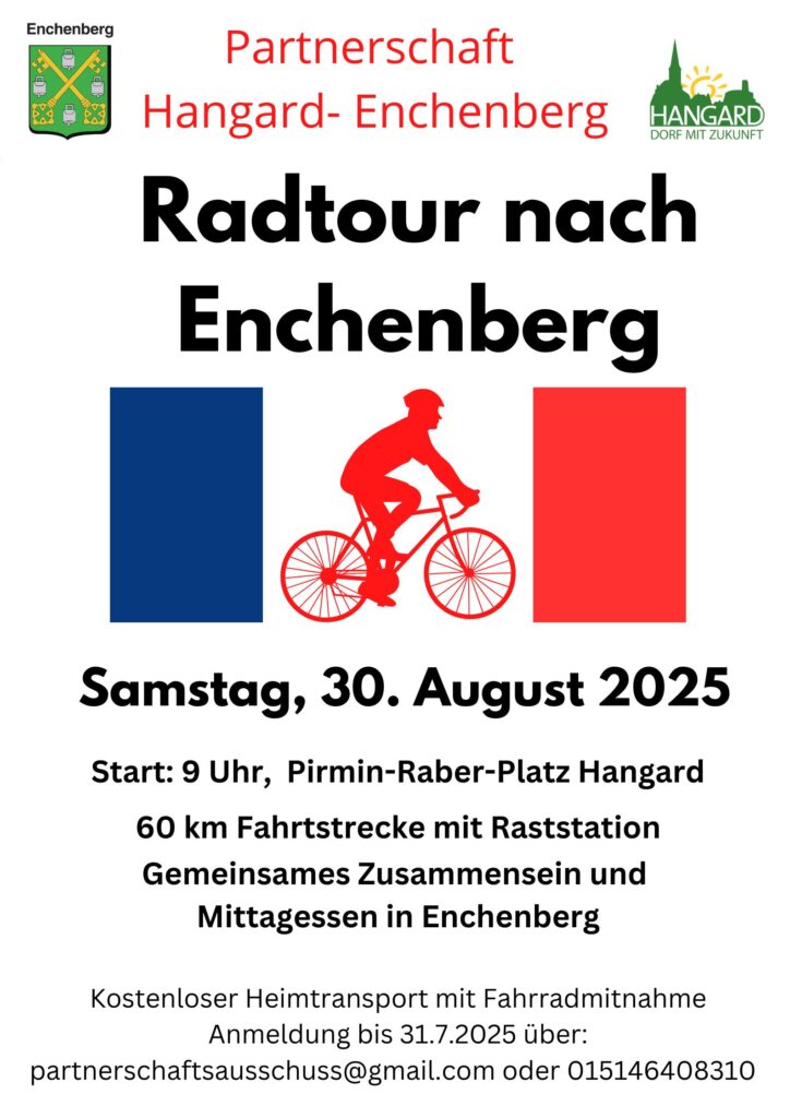 Radtour nach Enchenberg am 30.August 2025