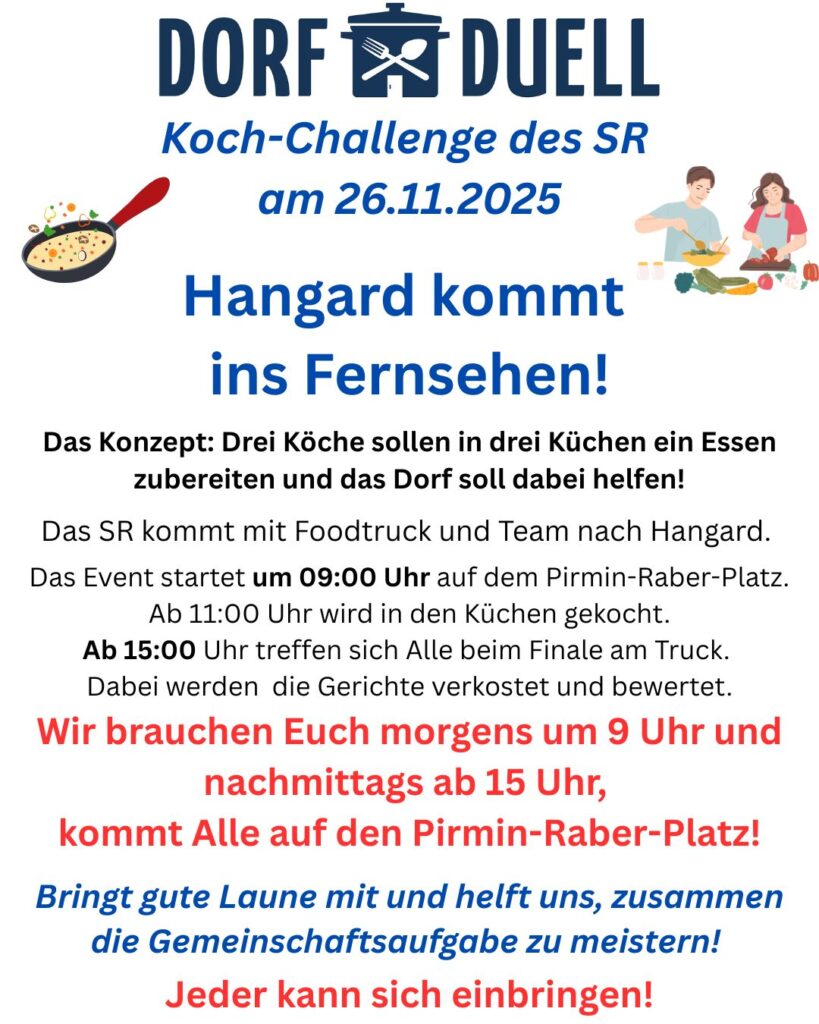 Hangard bei Fernseh-Show dabei!