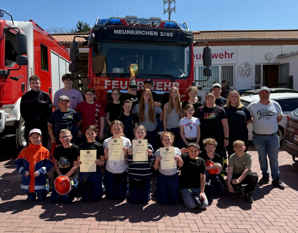 Jugendfeuerwehr Hangard sichert sich den Stadtpokal 2026!